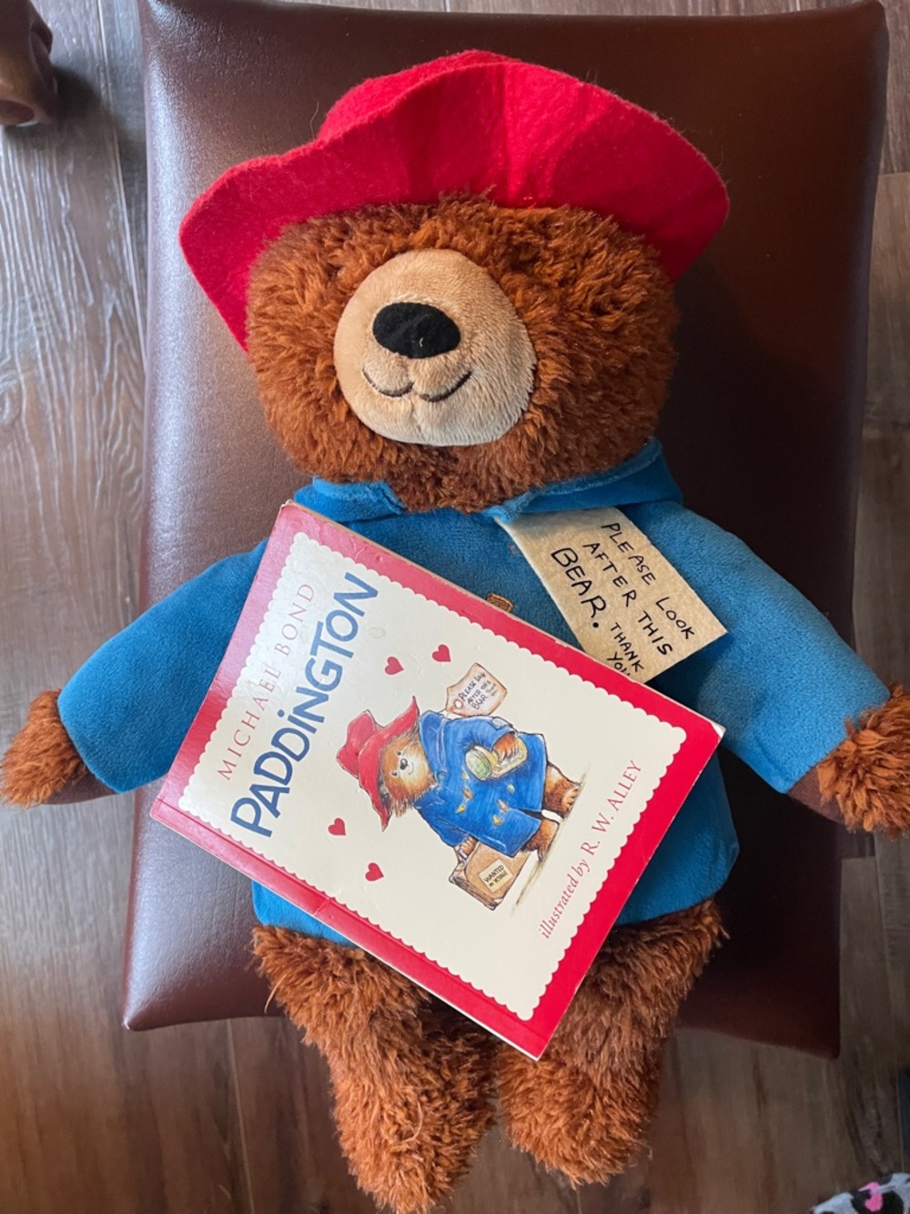 Kohl’s Cares plush Paddington Bear 14” and paperback book